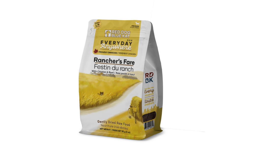 RDBK Everyday Raw Anywhere Ranchers Fare Dog 85g