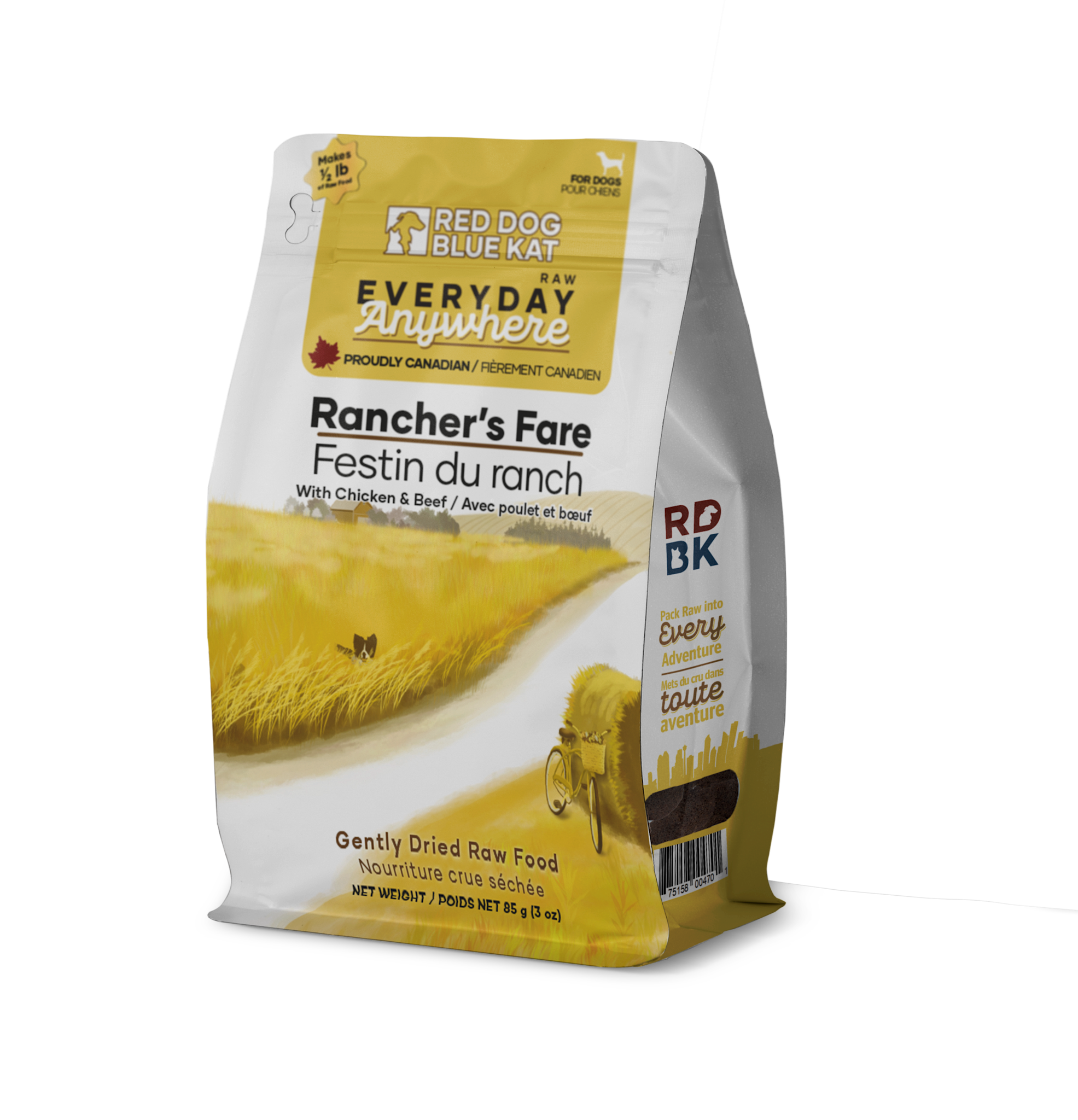 RDBK Everyday Raw Anywhere Ranchers Fare Dog 85g