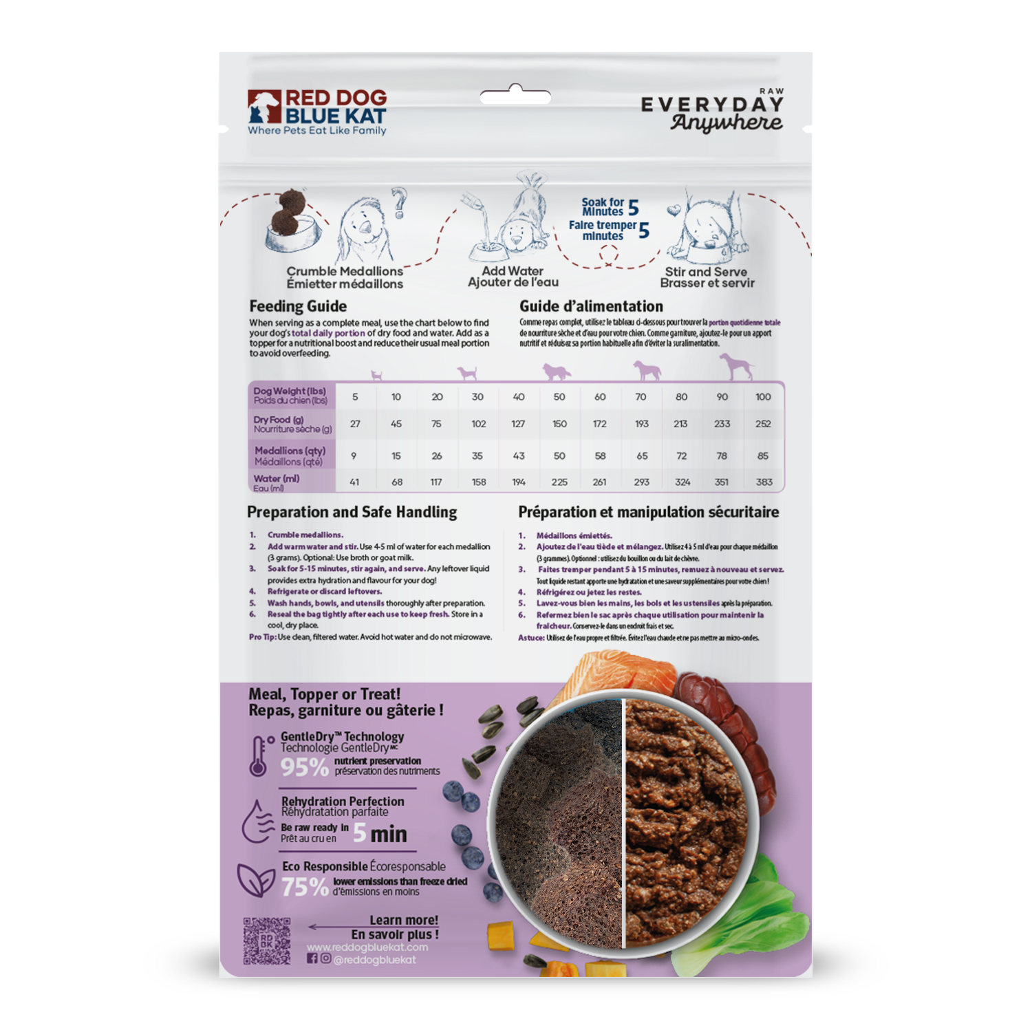 RDBK Everyday Raw Anywhere Coastal Feast Dog 85g