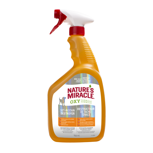 Natures Miracle Dog Oxy Set-In Stain Destroyer 946ml