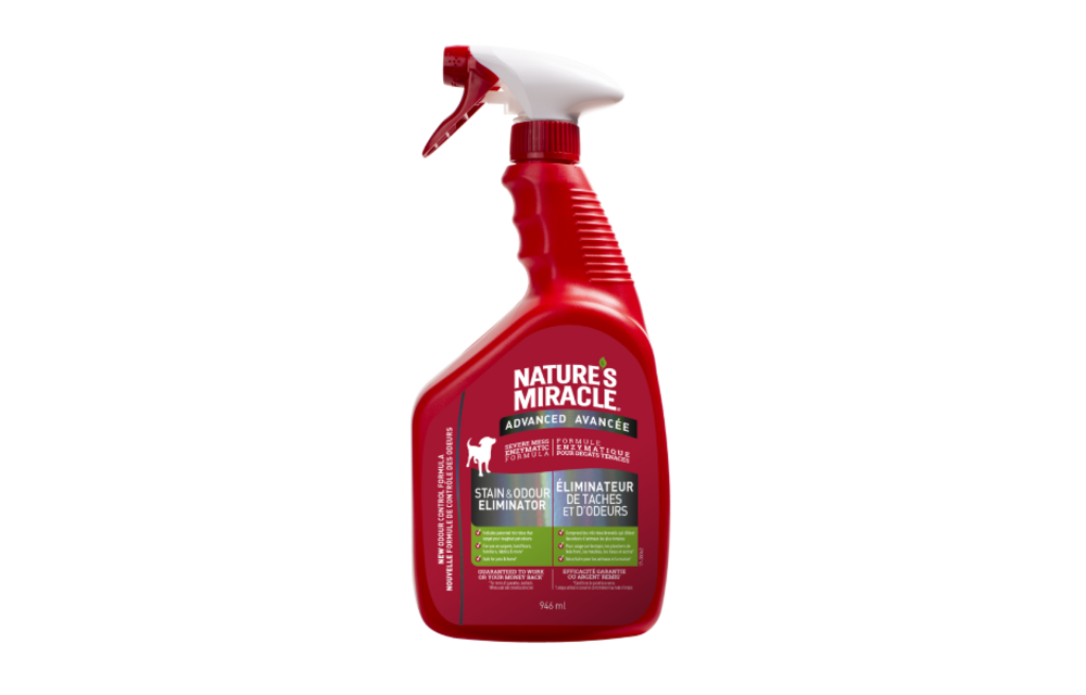 Natures Miracle Dog Advanced Stain & Odour Spray 946ml