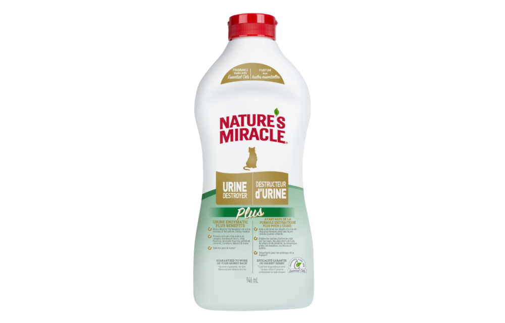 Natures Miracle Cat Urine Destroyer Plus 946ml