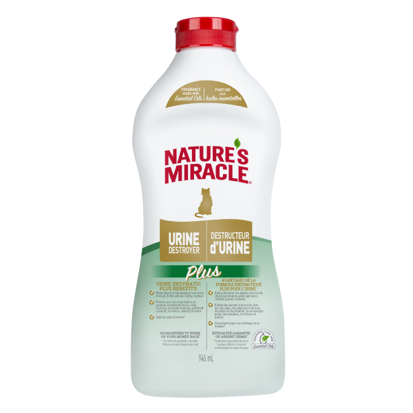 Natures Miracle Cat Urine Destroyer Plus 946ml