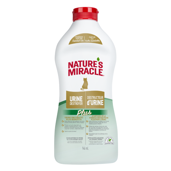 Natures Miracle Cat Urine Destroyer Plus 946ml