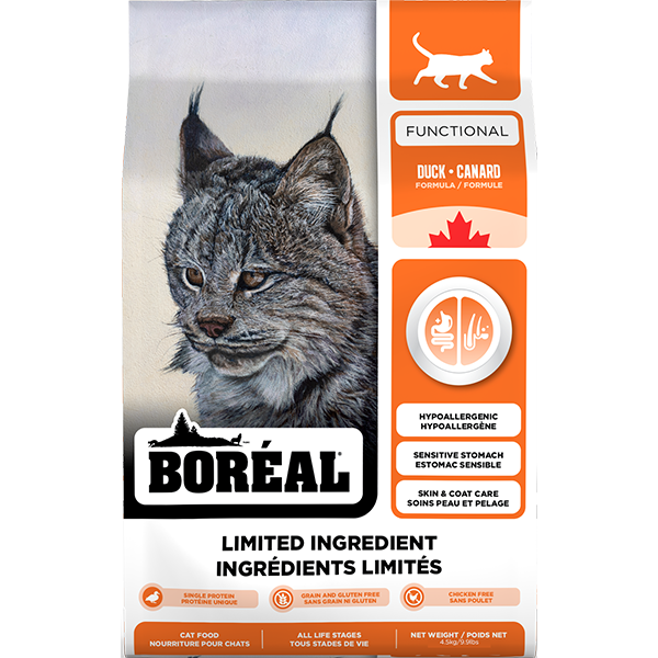 Boreal Cat Functional LID Duck 4.5kg