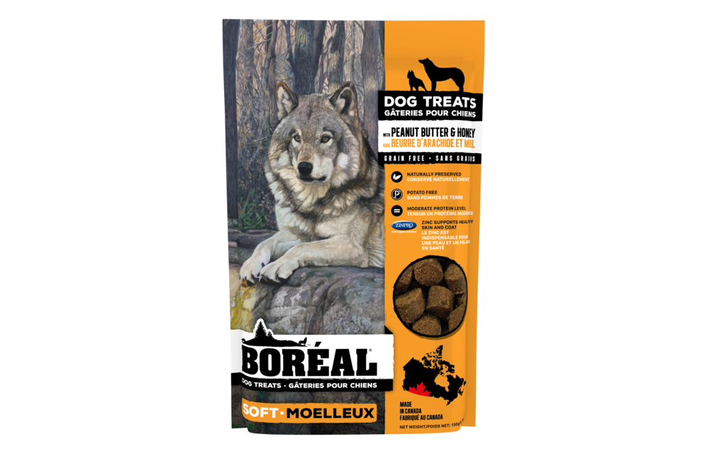 Boreal Dog Treats Peanut Butter & Honey 150g