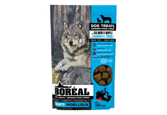 Boreal Dog Treats Peanut Salmon & Maple 150g