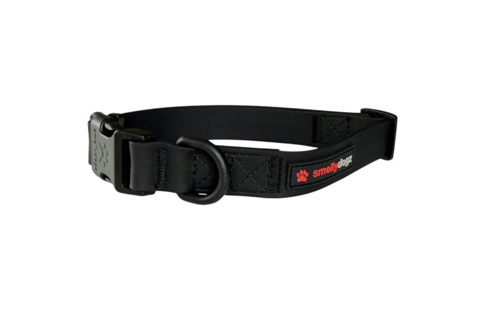 Smellydogz Comfort Collar Black 1" 16-22"