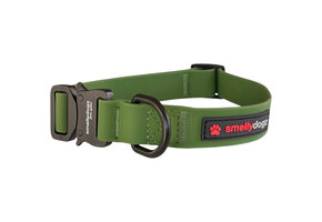 Smellydogz Comfort Collar Green 0.75" 12-16"