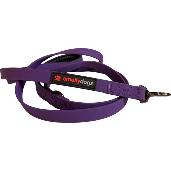 Smellydogz Comfort Lead Purple 0.75" 6'