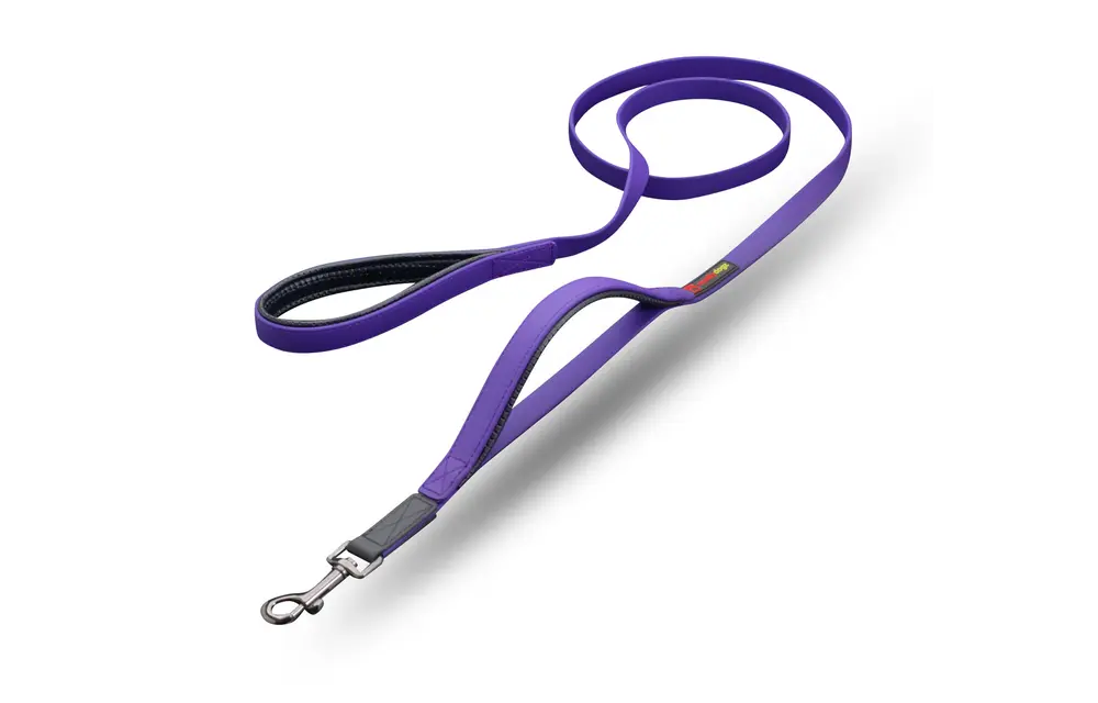 Smellydogz Double Handle Lead Purple 0.75" 6'