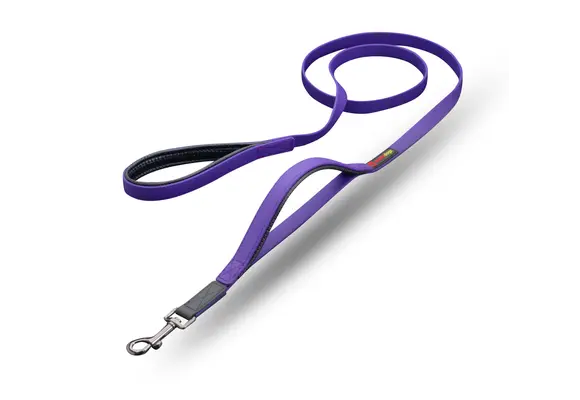 Smellydogz Double Handle Lead Purple 0.75" 6'