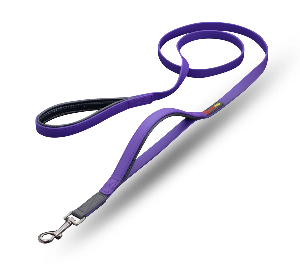 Smellydogz Double Handle Lead Purple 0.75" 6'