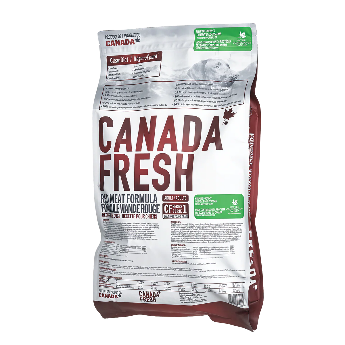 Canada Fresh Dog Red Meat 11.3kg