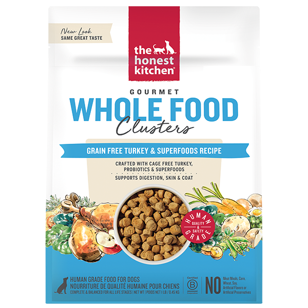 Honest Kitchen GF Clusters Turkey 1lb