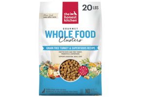 Honest Kitchen Dog GF Clusters Whole Food Turkey 20 lb