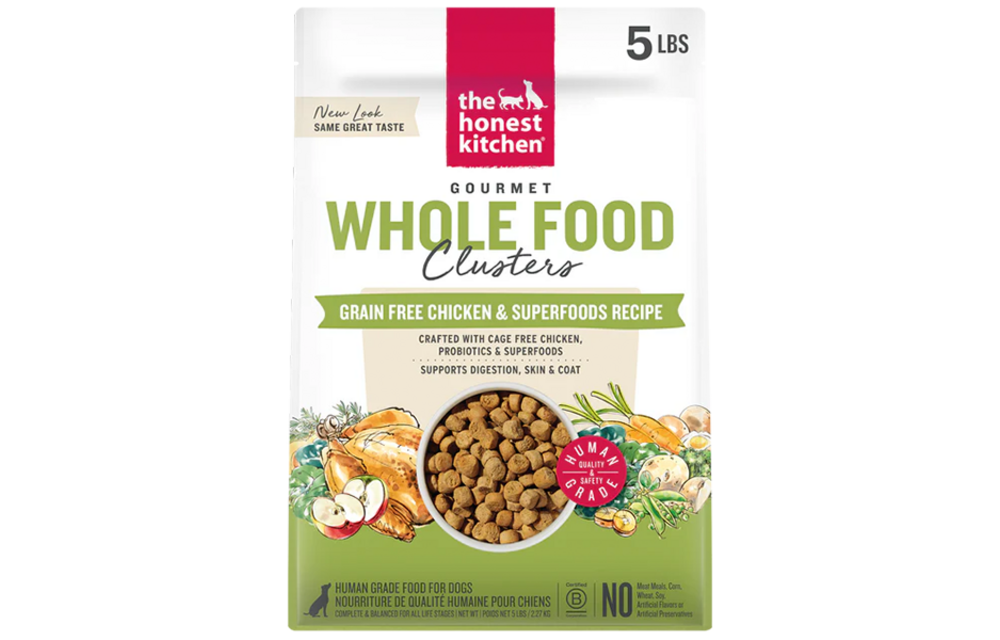 Honest Kitchen Dog GF Clusters Whole Food Chicken 5 lb