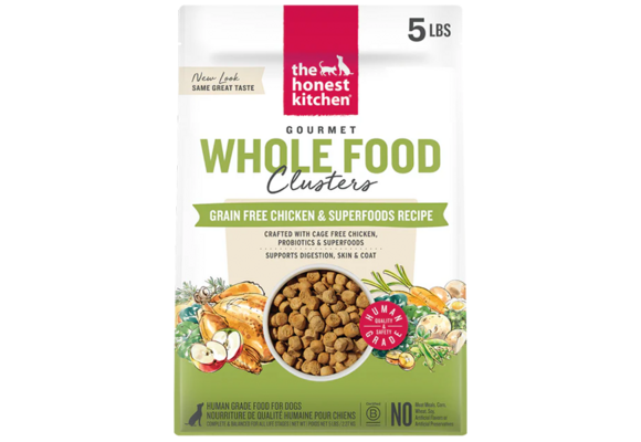Honest Kitchen Dog GF Clusters Whole Food Chicken 5 lb