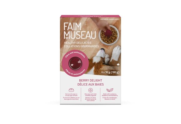 Faim Museau Berry Delight Frozen Snack 180g