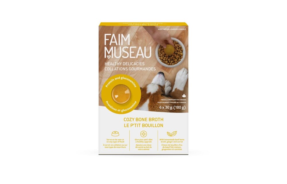 Faim Museau Cozy Bone Broth Frozen Snack 180g