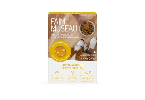 Faim Museau Cozy Bone Broth Frozen Snack 180g