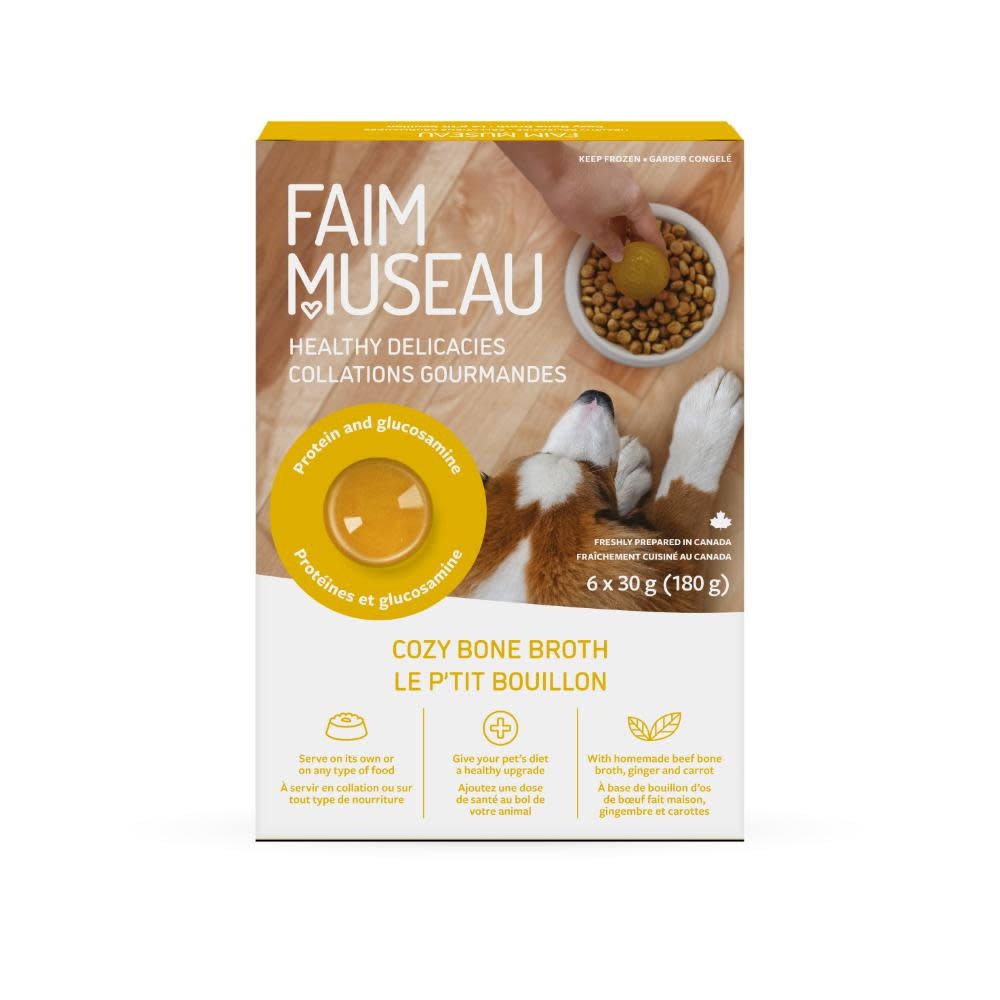 Faim Museau Cozy Bone Broth Frozen Snack 180g