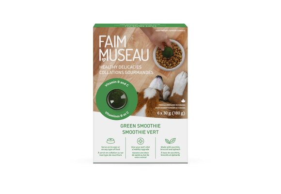 Faim Museau Green Smoothie Frozen Snack 180g