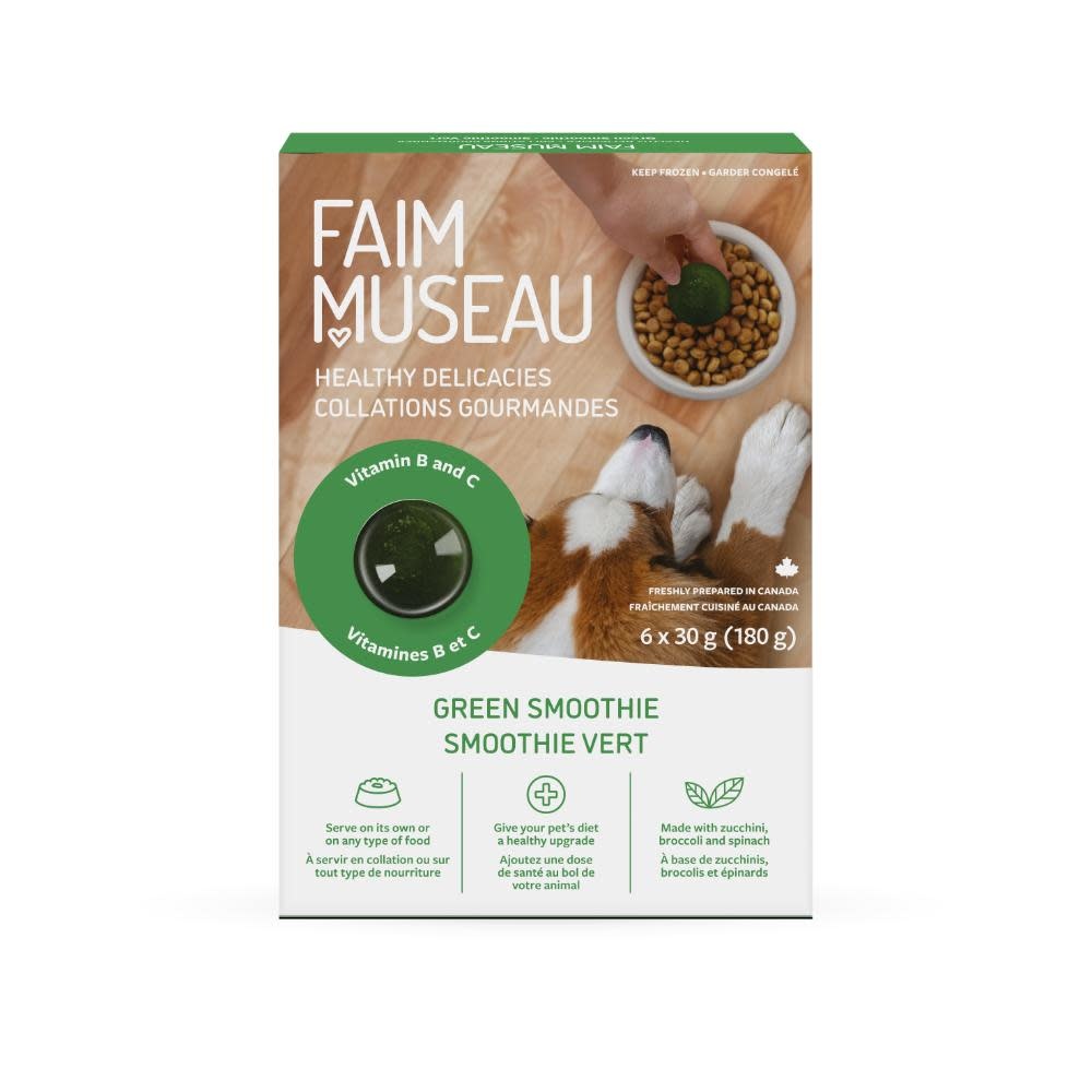 Faim Museau Green Smoothie Frozen Snack 180g