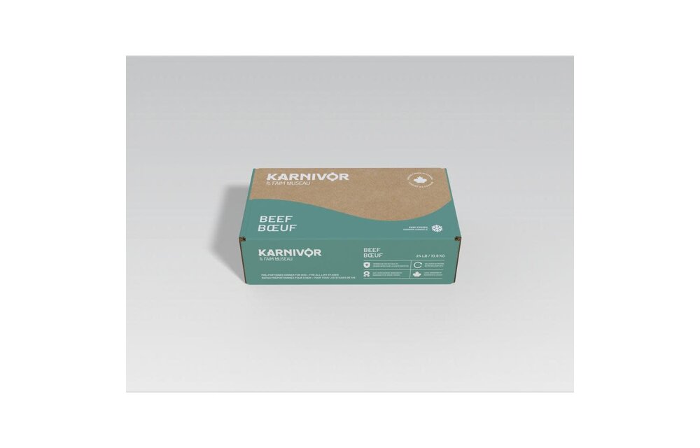 Faim Museau Karnivor Raw Dog Food Beef 11kg