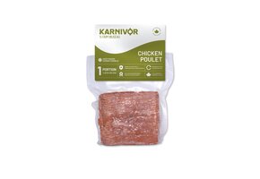 Faim Museau Karnivor Raw Dog Food Chicken Single 454g