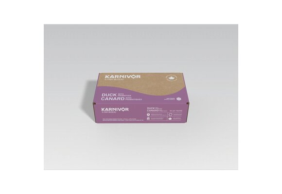 Faim Museau Karnivor Raw Dog Food Duck w/Probiotics 11kg