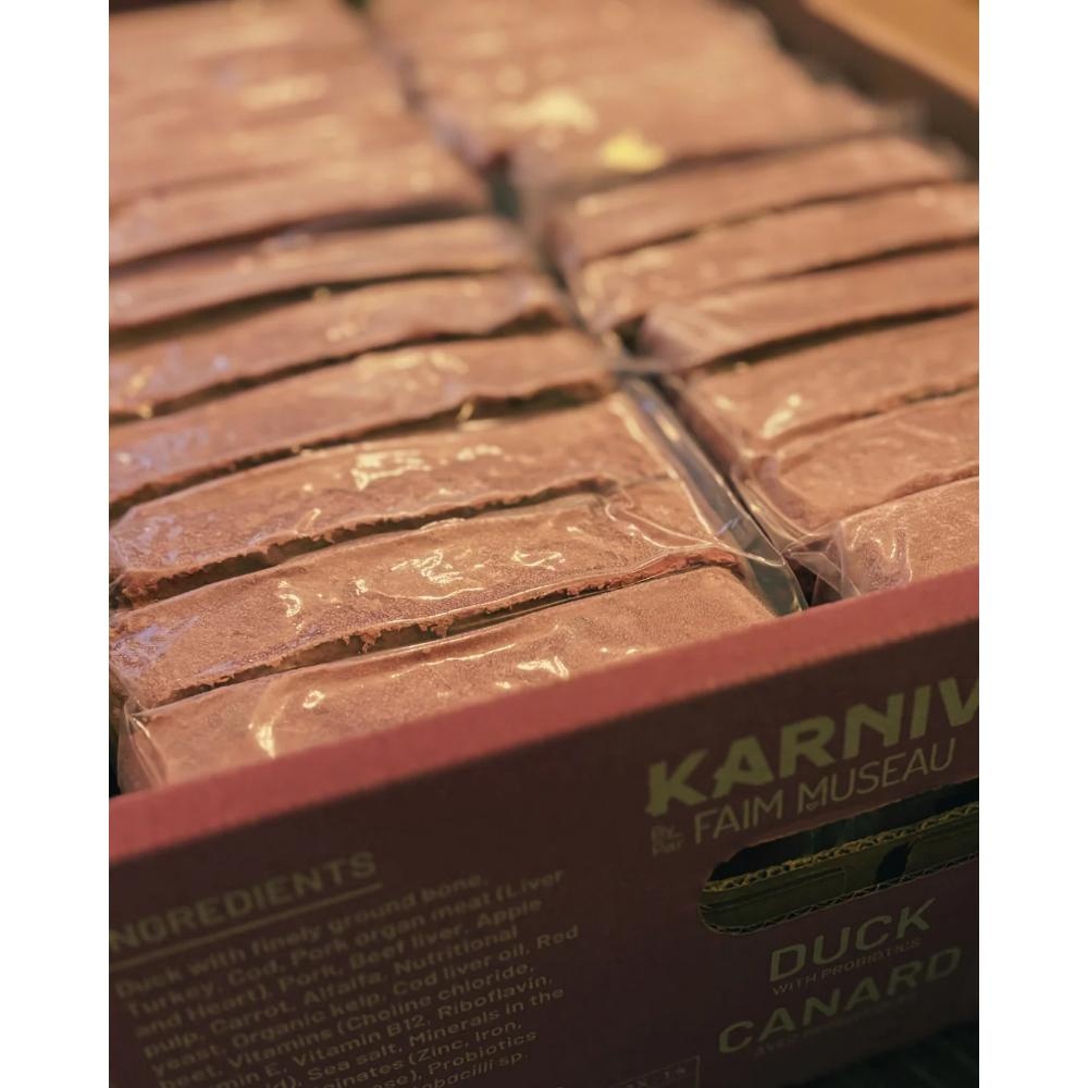 Faim Museau Karnivor Raw Dog Food Duck with Probiotics 11kg