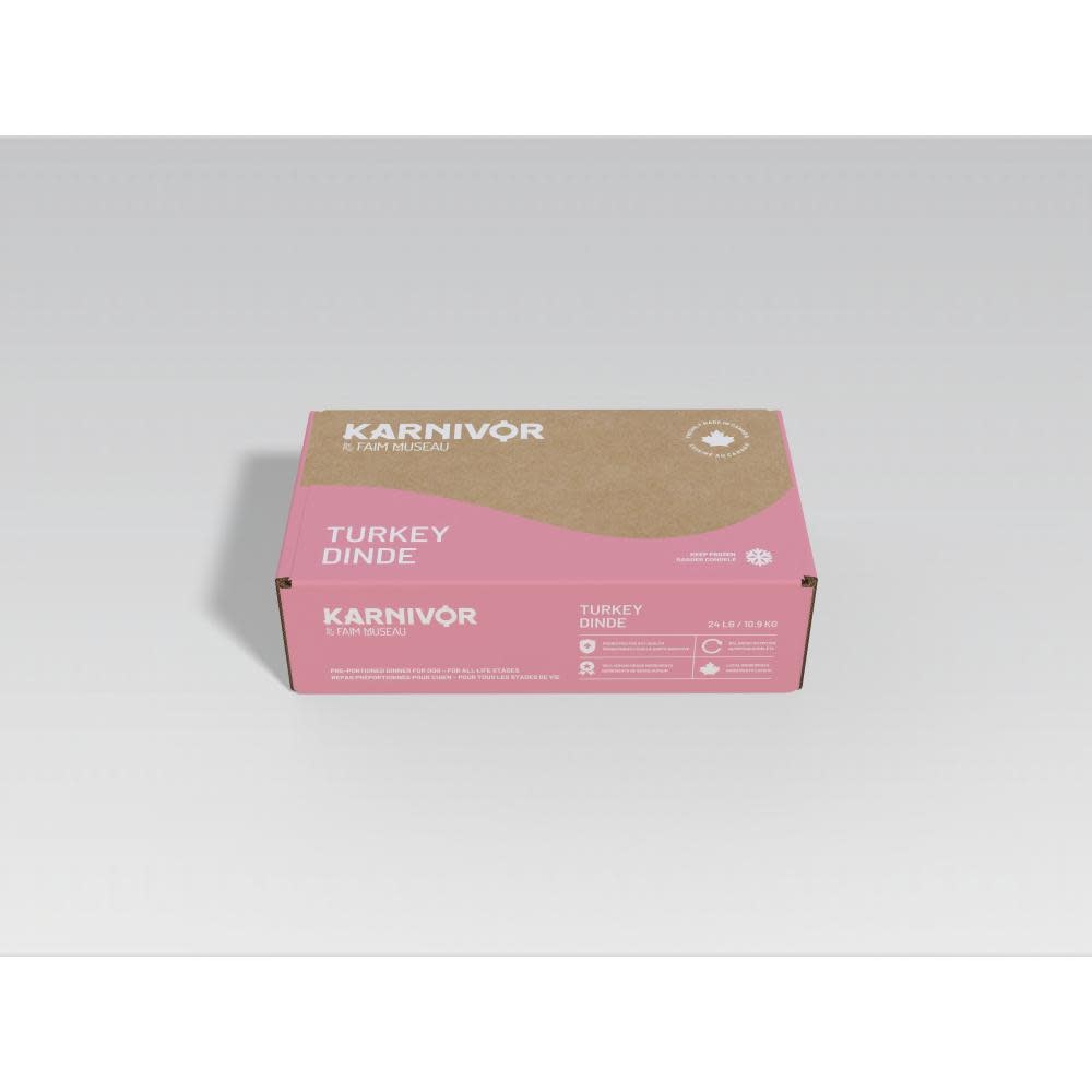 Faim Museau Karnivor Raw Dog Food Turkey 11kg