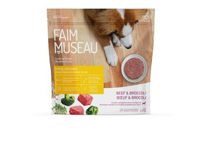 Faim Museau Raw Dog Food Beef & Broccoli-Cook 2.72kg