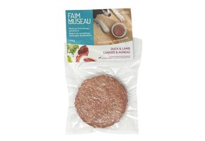 Faim Museau Raw Dog Food Solution Duck & Lamb 114g