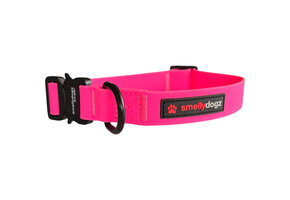 Smellydogz Comfort Collar Pink 1.25" 22-28"