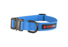 Smellydogz Comfort Collar Blue 1.25" 22-28"
