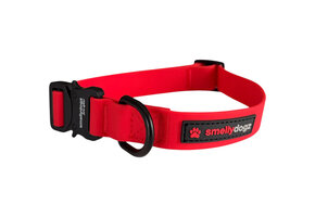 Smellydogz Comfort Collar Red 1.25" 22-28"