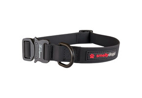 Smellydogz Comfort Collar Black 1.25" 22-28"