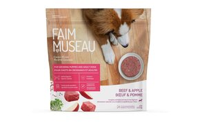Faim Museau Raw Dog Food Classic Beef & Apple 2.72kg