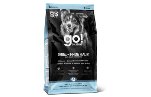 Go! Dog Dental & Immune Health Chicken & Salmon 4Lb