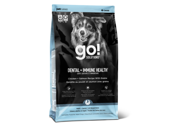 Go! Dog Dental & Immune Health Chicken & Salmon 9Lb