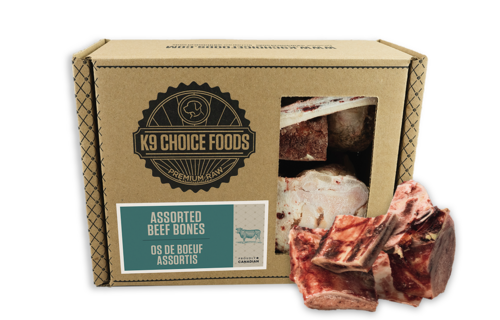K9 Choice Assorted Beef Bones 3Lb