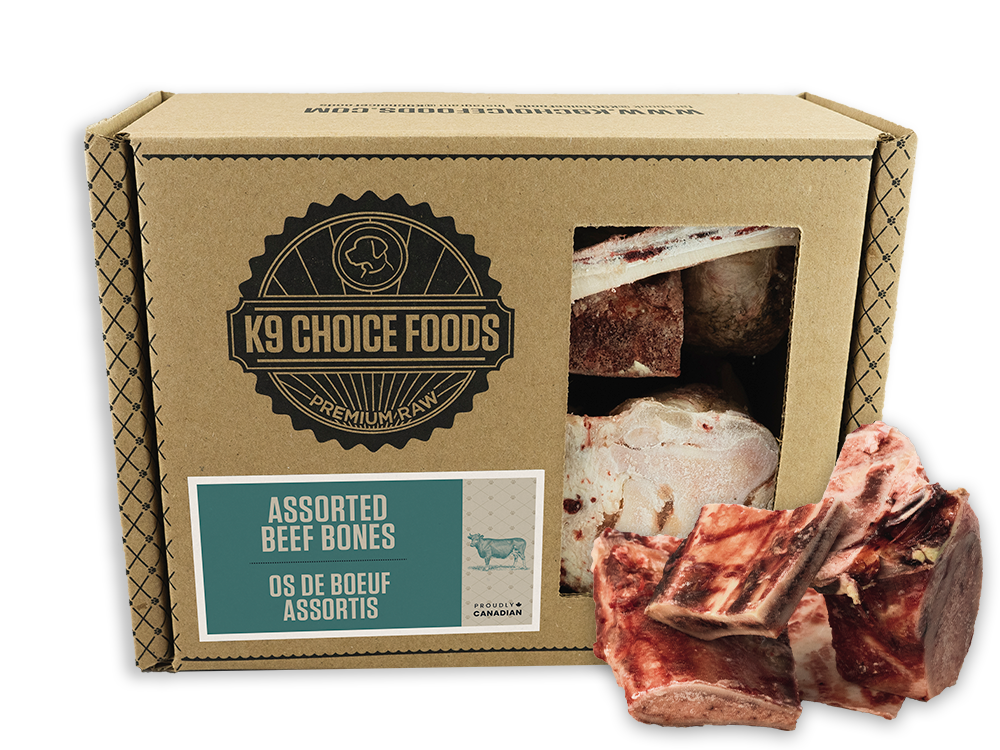 K9 Choice Assorted Beef Bones 3Lb