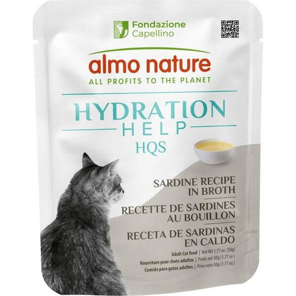 Almo Hydration Help Sardine Broth w/Sardines 50g Pouch