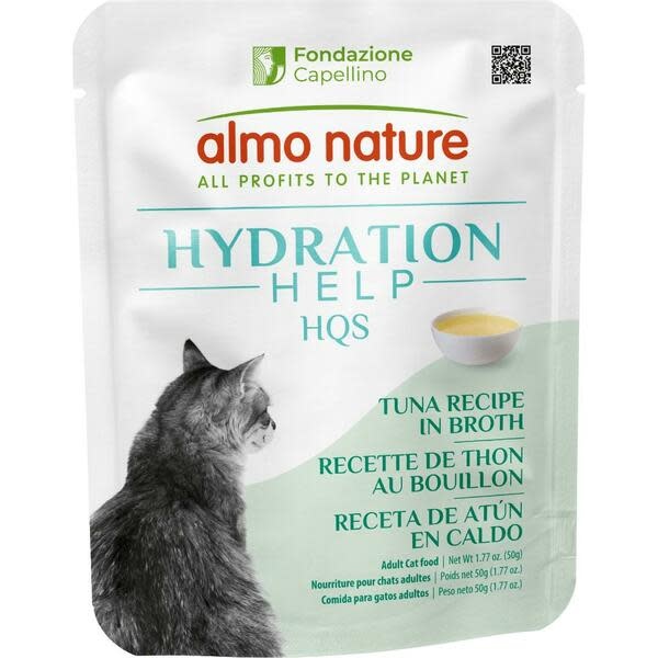 Almo Hydration Help Tuna Broth w/Tuna Fillet 50g Pouch