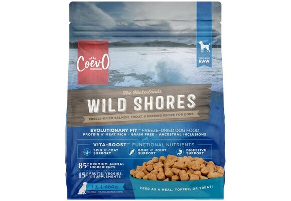 Coevo Dog FD Raw Wild Shores Recipe 1lb