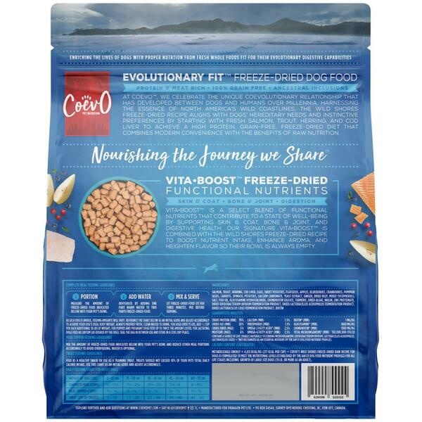 Coevo Dog FD Raw Wild Shores Recipe 1lb