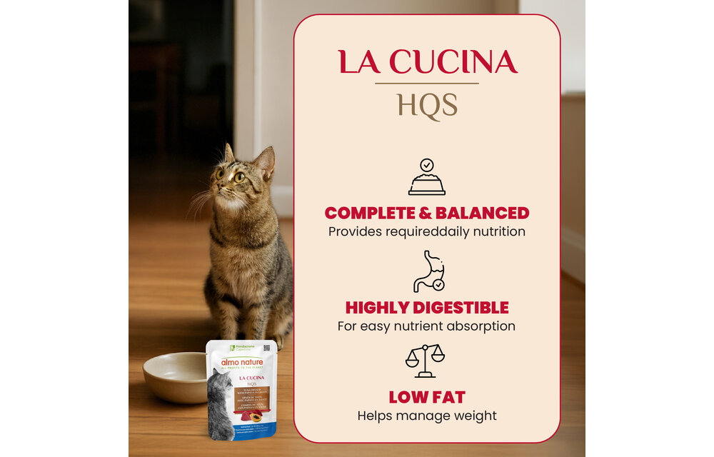Almo La Cucina Tuna & Papaya 55g Pouch