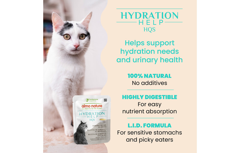 Almo Hydration Help Sardine Broth w/Sardines 50g Pouch